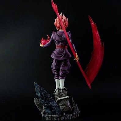 Dragon Ball Zamasu mit Sense Goku Black Rose Szene Anime Figur Modell Stat