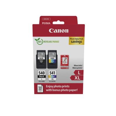 Canon Patrone Canon PG-540L / CL-541XL black + color+Papier