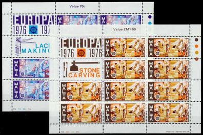 MALTA BLOCK Kleinbogen Nr 532KB-533KB postfrisch KLEINB S565B8E