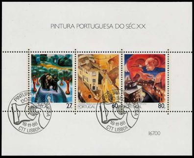 Portugal Block 61 zentrisch gestempelt X7DC2E2