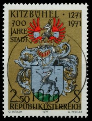 Österreich 1971 Nr 1366 zentrisch gestempelt X81CF06