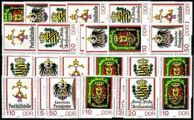 DDR Zusammendruck Nr WZd819-SZd388 postfrisch S666E2E