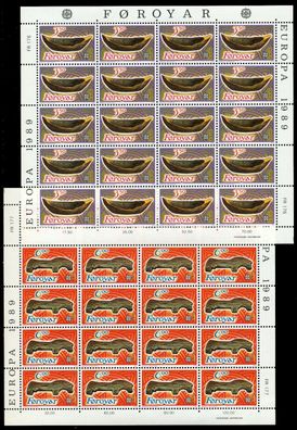 FÄRÖER Nr 184-185 postfrisch Kleinbg X90E2DE