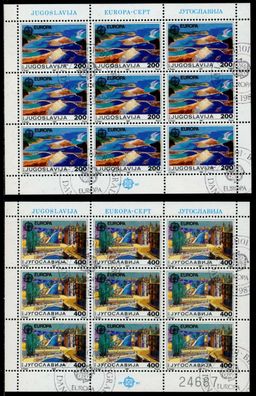 Jugoslawien Nr 2219-2220 zentrisch gestempelt Kleinbg X933F22