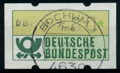 BRD ATM 1981 Nr 1-1-080 gestempelt X97017A