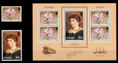 JERSEY Nr 372-395 postfrisch Jahrgang S01467E