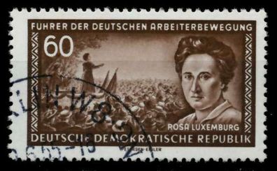 DDR 1955 Nr 478XI gestempelt gepr. X735DBA