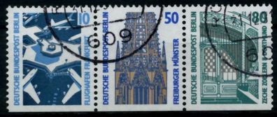 BERLIN Zusammendruck Nr W86 gestempelt 3ER STR X74B5E6
