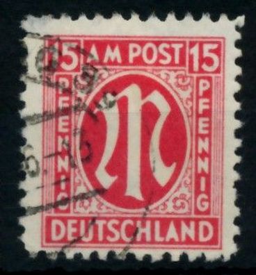 BIZONE AM-POST Nr 24Az gestempelt X767A76