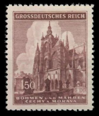 BÖHMEN MÄHREN Nr 140 postfrisch S34586E