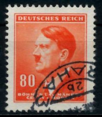 BÖHMEN MÄHREN Nr 94 gestempelt X76F76E
