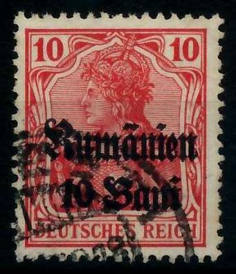BES 1WK D-MV Rumänien Nr 9b gestempelt X7744DA