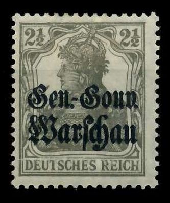 BES 1WK D-POST IN POLEN Nr 6b ungebraucht X774766