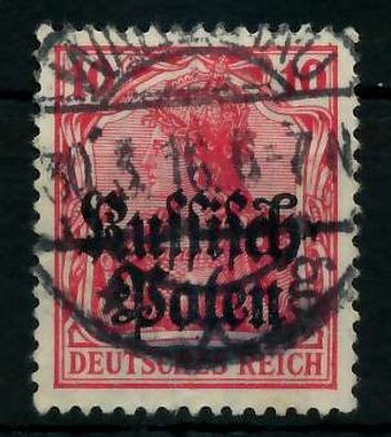 BES 1WK D-POST IN POLEN Nr 3 gestempelt X77482E