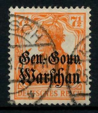 BES 1WK D-POST IN POLEN Nr 9c gestempelt X77691A