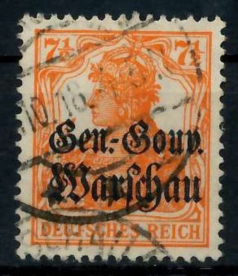 BES 1WK D-POST IN POLEN Nr 9c gestempelt X7768D6