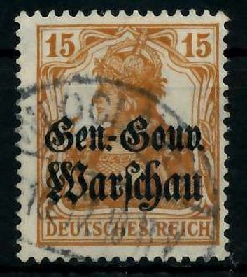 BES 1WK D-POST IN POLEN Nr 11 gestempelt X7769CA