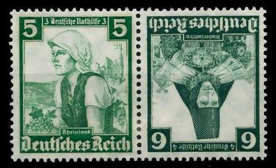 D-REICH Zusammendruck Nr K25 ungebraucht WAAGR PAAR X7A1A7E