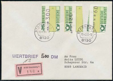 BRD ATM1-300 BRIEF MIF Starnberger Springer X7E441E