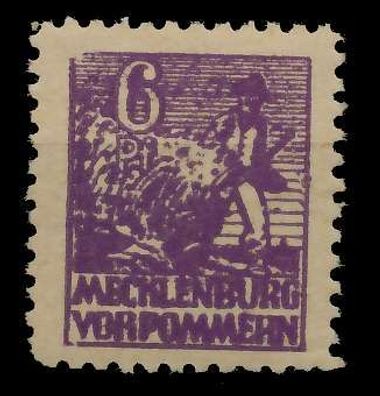 SBZ Mecklbrg VORP. Nr 33yd III postfrisch gepr. X80FFF2