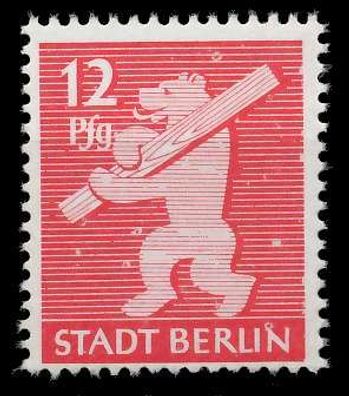 SBZ BERL. Brandenb. Nr 5AAux postfrisch X81043E