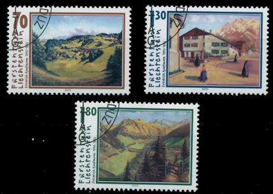 Liechtenstein 2002 Nr 1286-1288 gestempelt X298902