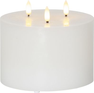 Star LED-Wachskerze 'Flamme', 3-flammig,