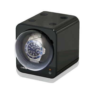 Beco - Uhrenbeweger - Boxy Fancy Brick Schwarz ohne Netzteil - 70002-87
