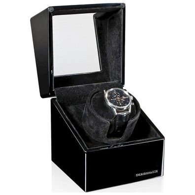 Designhütte - Uhrenbeweger San Diego 1 - Schwarz / Schwarz - 70005/18