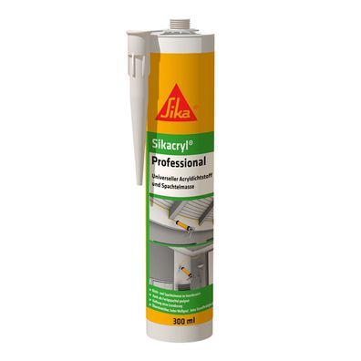 Sikacryl Professional weiß 300ml Acryldichtstoff