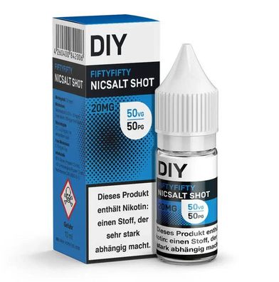 DIY Nicsalt / NIC Shot - Fiftyfifty (50VG/50PG)