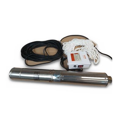 VEVOR Tiefbrunnenpumpe 370W 110L/min 44m Edelstahl Defekt Kabel abgeschnitten