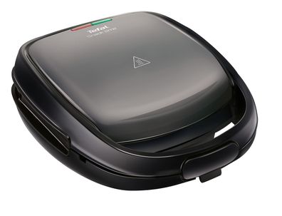 Tefal SW341B Snack Time 2in1 Waffeleisen & Sandwichtoaster 700 W Grau