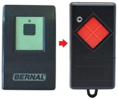 Ersatz Handsender für Bernal LW27 SMD 7107A 42041 LiftBoy 42141