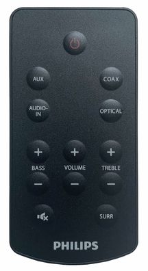 Original Philips Soundbar Fernbedienung HTL2100 | HTL2101A | HTL2111A