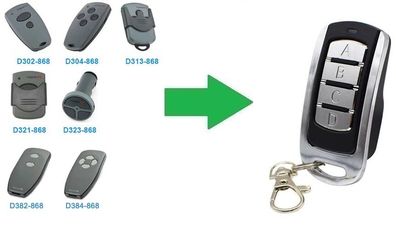 Ersatz Handsender für Marantec D302-868 | D304-868 | D313-868