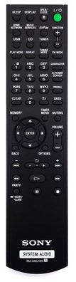 Originale Fernbedienung für Sony RM-AMU139