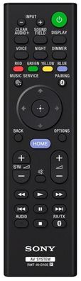 Originale Sony Fernbedienung für RMT-AH310E