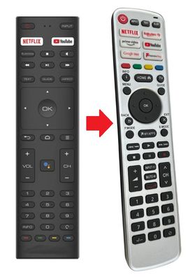 Ersatz Fernbedienung für Dyon MOVIE SMART 42AD