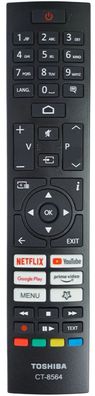 Originale Toshiba TV Fernbedienung 24WA2063DA | 24WA2063DAX | 32LA2063DG |