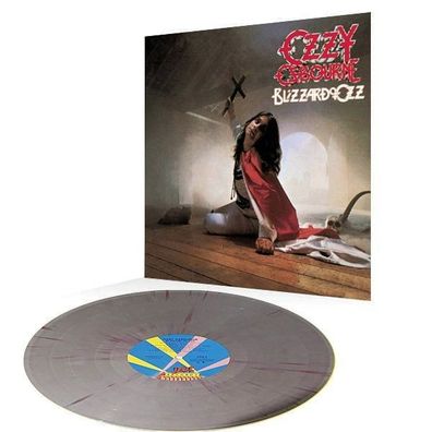 Ozzy Osbourne- Blizzard Of Ozz 1980 /2021 (Silver / Red Swirl Vinyl) SEALED