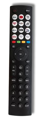 Ersatz Fernbedienung für Hisense TV 43A7KQ | 43AE7000F | 43B7100UW