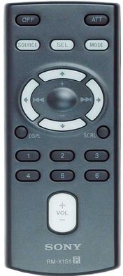Originale Fernbedienung Sony RM-X151