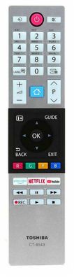 Originale Toshiba TV Fernbedienung für 32L2863DG | 32L3863DA | 32L3863DG | 32L3866DG