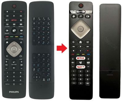 Ersatz Fernbedienung für Philips 49PUS7150/12 | 49PUS7170/12 | 49PUS7180/12