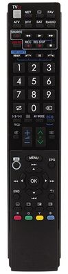 Ersatz Sharp TV Fernbedienung LC-50LE750E/V | LC-50LE751E/K/V | LC-50LE752E/V |