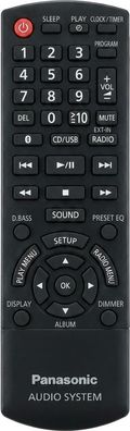 Originale Fernbedienung für Panasonic SCPMX92 | SCPMX94 | SCPMX94EG