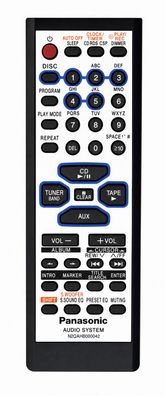 Originale Panasonic N2QAHB000042 Fernbedienung für SC-AK323