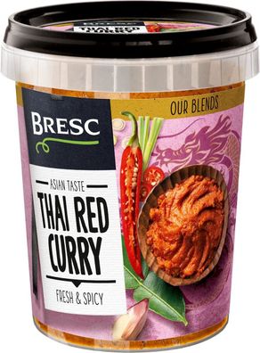 Bresc Thai Red Curry 450g vegane indische Curry-Kräutermischung Gewürz scharf