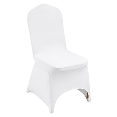 VEVOR Stuhlhussen Weiß 36 Stéck Stretch Stuhlbezug waschbar fér Hochzeit